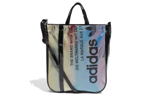 Adidas Originals TPU Crossbody Bag, Shoulder Bag, Tote Bag, Shopping Bag, Handbag Unisex Black