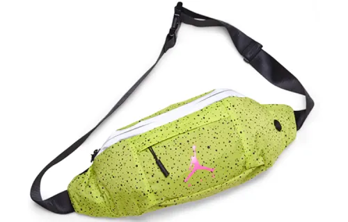 Jordan Polyester Fanny Pack, Crossbody Bag Regular Unisex Yellow
