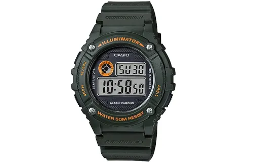 CASIO Men YOUTH Gray Watch W-216H-3BVDF