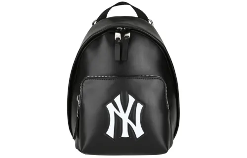 MLB Polyester With PU Backpack, Shoulder Bag, Crossbody Bag Regular Unisex Black