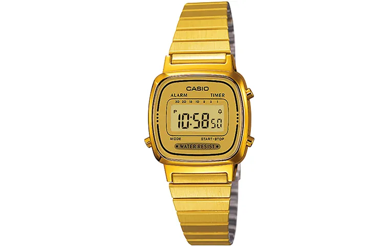 CASIO Women's YOUTH Gold Watch LA670WGA-9D