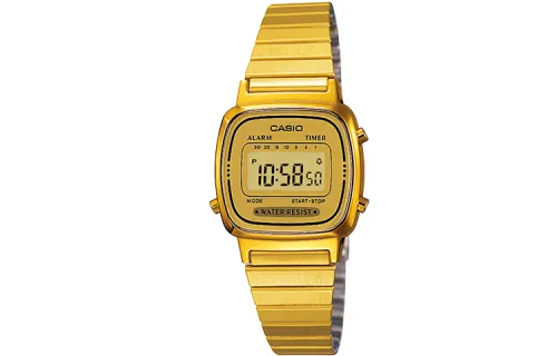 CASIO Women's YOUTH Gold Watch LA670WGA-9D