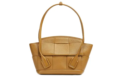 Bottega Veneta Sheepskin Shoulder Bag Women's Acorn