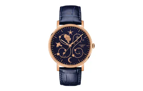 TISSOT Meishi Collection Quartz Movement 30m Waterproof Men's Watches Watch 38mm Blue Dial Stainless Steel Case