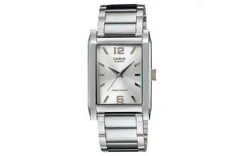 CASIO Women's Standard Series Silver Watch MTP-1235D-7AEF