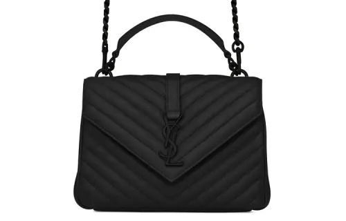 SAINT LAURENT Sheepskin Handbag, Shoulder Bag, Crossbody Bag Medium Women's Black