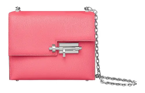HERMES Verrou Mysore Goat Skin Verrou Bag, Shoulder Bag, Crossbody Bag Women's Pink