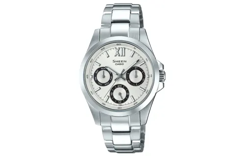 CASIO Women's SHEEN Silver Watch