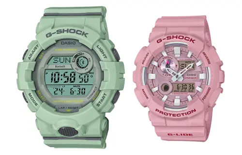 CASIO Unisex Pair Table Series Green Watch