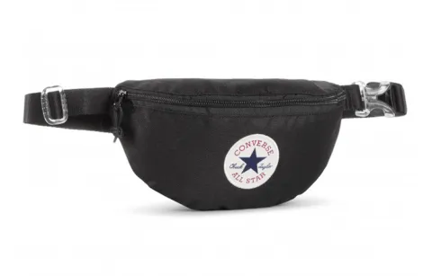 Converse Fabric Sling Bag, Fanny Pack Regular Unisex Black