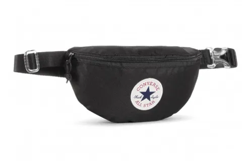 Converse Fabric Sling Bag, Fanny Pack Regular Unisex Black
