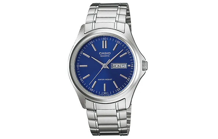 CASIO Men Standard Series Blue Watch MTP-1239D-2A