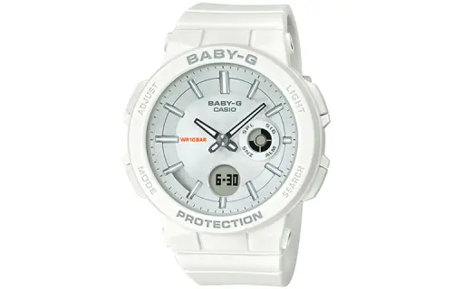CASIO Women's BABY-G White Watch BGA-255-7A