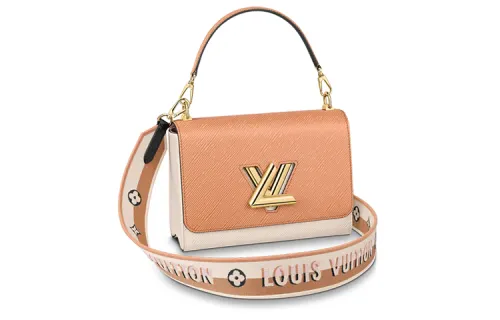 LOUIS VUITTON Twist Epi Leather Shoulder Bag, Crossbody Bag, Handbag Women's Quartz