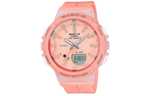 CASIO Women's BABY-G Pink Watch BGS-100-4A