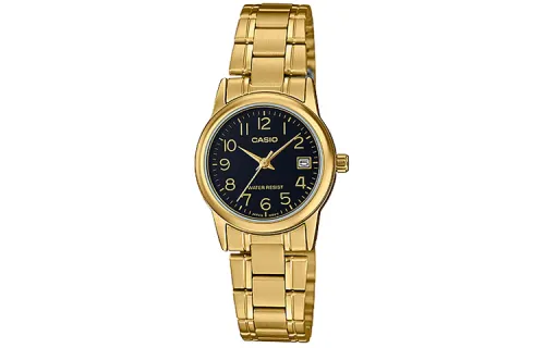 CASIO Women's Standard Series 31mm Black Watch LTP-V002G-1B