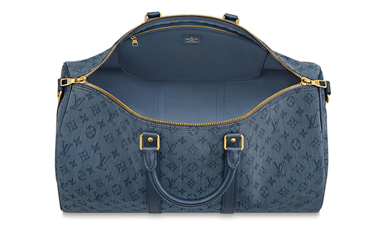 Мужская сумка Louis Vuitton Keepall (коричневая) — фото 5