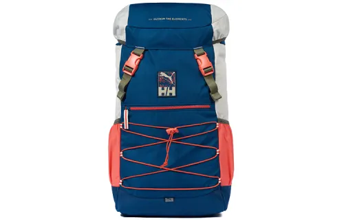 PUMA HELLY HANSEN Collaboration Nylon Fabric Backpack Unisex Blue