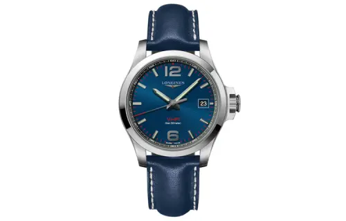 LONGINES Comcast Collection Quartz Movement Men's Watches Watch 41mm Blue Dial Stainless Steel Case