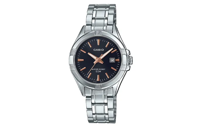 CASIO Women's Standard Series Black Watch LTP-1308D-1A2V