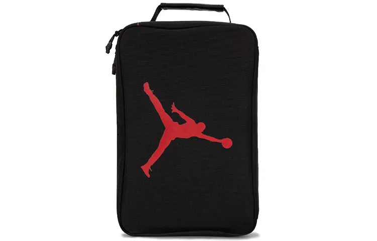 Jordan Pu Shoe Box Bag, Handbag Unisex Black