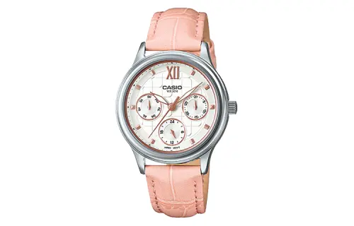 CASIO Women's Standard Series Silver Watch LTP-E306L-4A