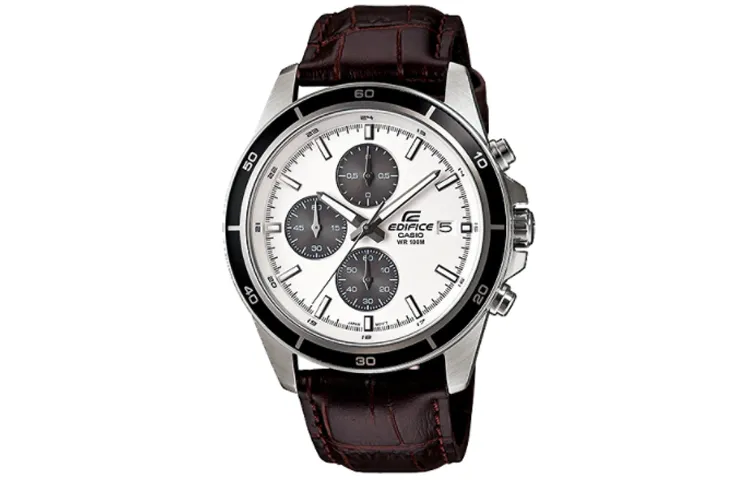 CASIO Men EDIFICE Silver Watch EFR-526L-7AV