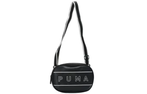 PUMA Artificial Leather Crossbody Bag, Shoulder Bag Unisex Black