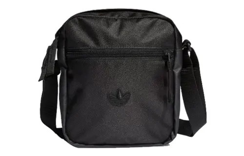 Adidas Originals Recycled Polyester Washer Crossbody Bags Regular Unisex Pure Black