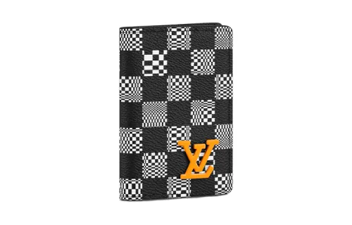 LOUIS VUITTON Pocket Organizer Black/White