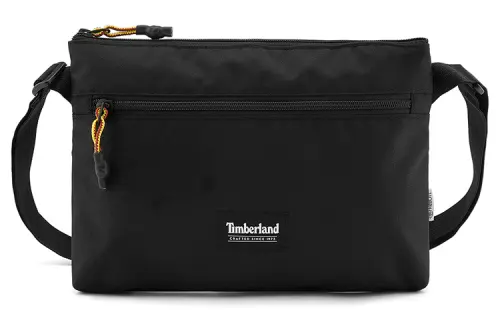 Timberland 2L Shoulder Bag, Crossbody Bag Polyester Black Unisex