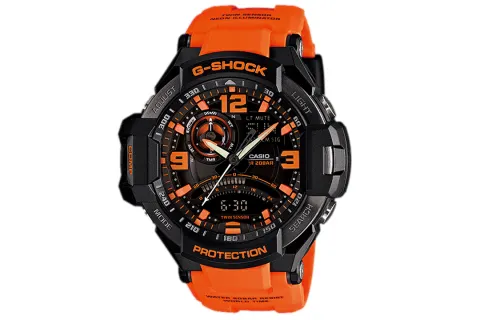 CASIO Men MASTER OF G-AIR Series Black Watch GA-1000-4A