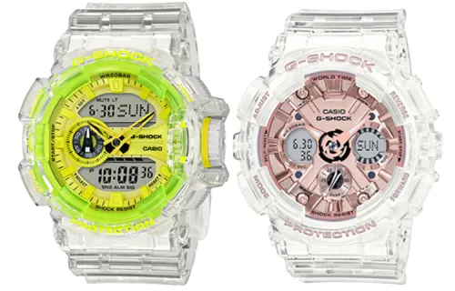 CASIO Unisex Pair Table Series Pink Watch