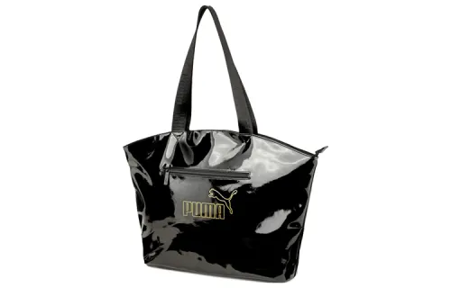 PUMA Artificial Leather Combo Bag, Jelly Bag, Tote Bag, Shopping Bag, Handbag, Shoulder Bag Unisex Black