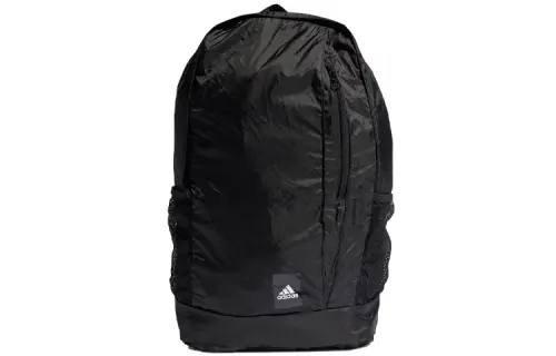 Adidas, sports foldable black backpack for training for men and women, for beloved