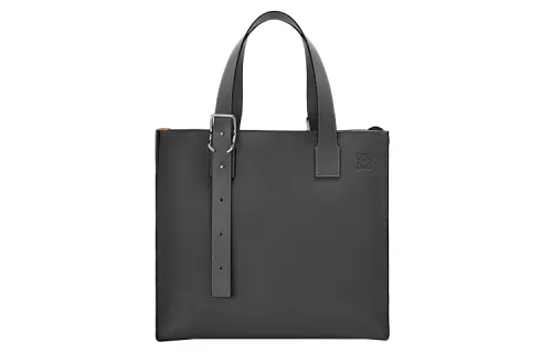 LOEWE Cow Leather Shoulder Bag, Crossbody Bag, Handbag Regular Men's Black
