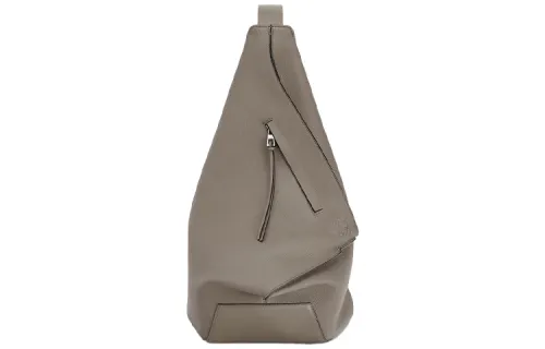 LOEWE Anton Cow Leather Crossbody Bags Small Men's Dark Gray