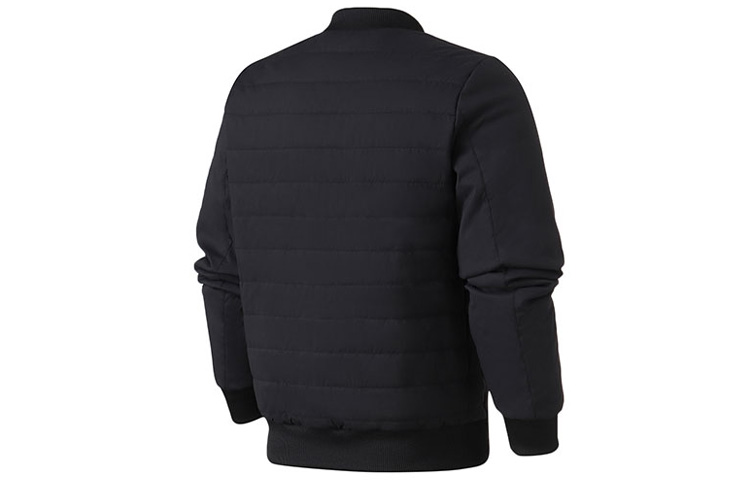 Мужская куртка adidas neo M Pad Jkt (черная) — фото 4