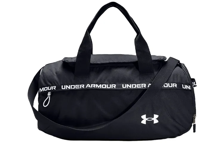 Under Armour Polyester One Shoulder Handbag Travel Bag Gym Bag Small Women's Black