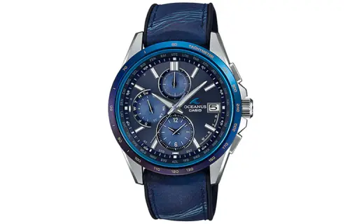 CASIO Men OCEANUS Blue Watch