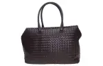 Bottega Veneta Lambskin Handbag Regular Women's Brown