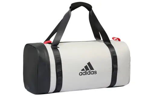 Adidas Badminton Racket Polyester Handbag Unisex White