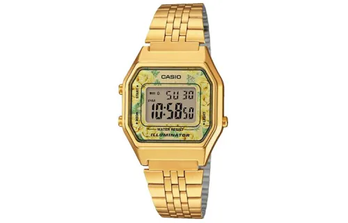 CASIO Unisex YOUTH Gold Watch LA680WEGA-9CEF