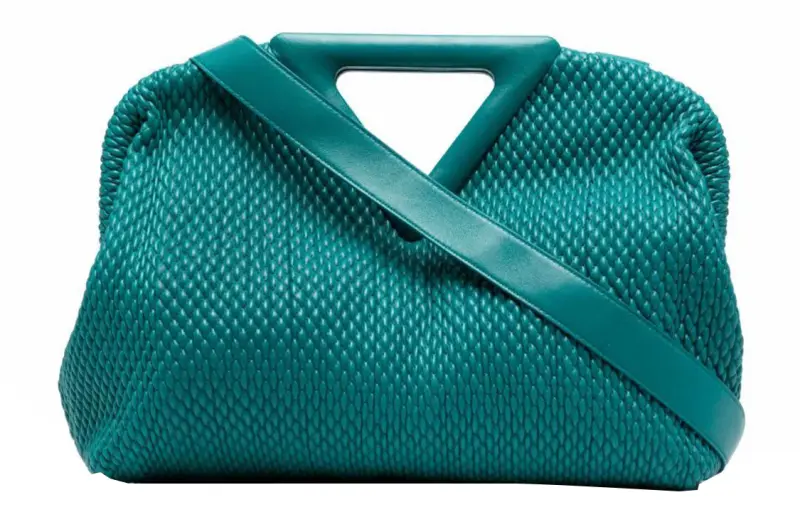 Bottega Veneta Leather Handbag Women's Green
