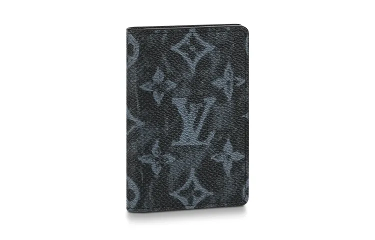 LOUIS VUITTON Monogram Pastel Noir Canvas Pocket Organizer