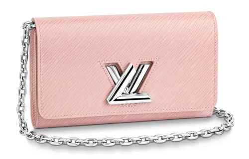 LOUIS VUITTON Twist Epi Leather Chain Bag, Portable Crossbody Bag, Shoulder Bag Women's