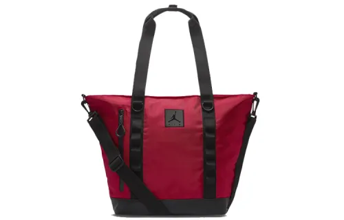 Jordan Polyester Tote Bag, Shopping Bag, Handbag, Shoulder Bag Unisex Red