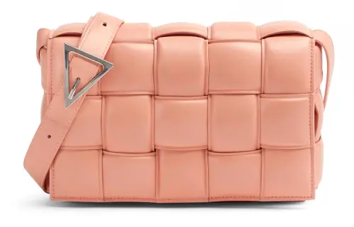 Bottega Veneta Padded Cassette Peachy