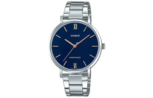 CASIO Women's Standard Series Blue Watch LTP-VT01D-2B