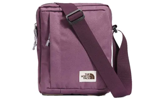 THE NORTH FACE 2L One Shoulder Crossbody Outdoor Bag Abrasion Resistant Parker Purple Unisex